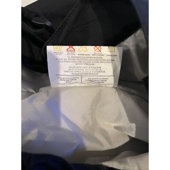 Precision Mountainwear Women's Solid Black 100% Polyester Pants Size Small - Picture 11 of 12